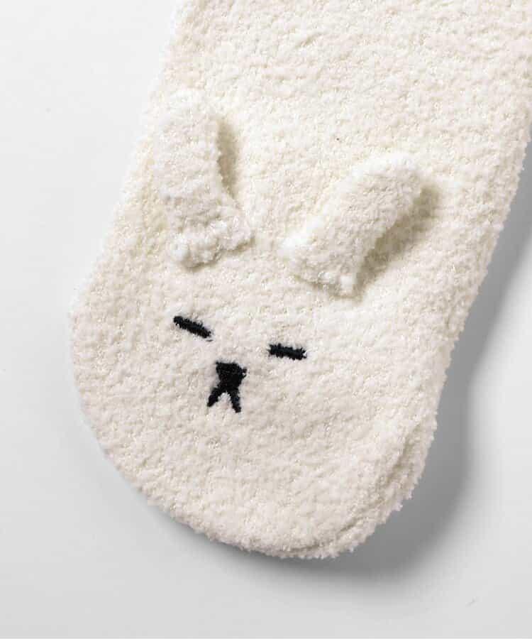 FUN!FAN!ANIMAL 棉花糖高筒襪