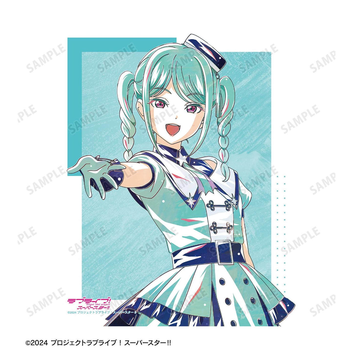 LoveLive! Superstar!! 鬼塚冬毬 全新繪製 Superstar!!版 Ani-Art F3號畫布板