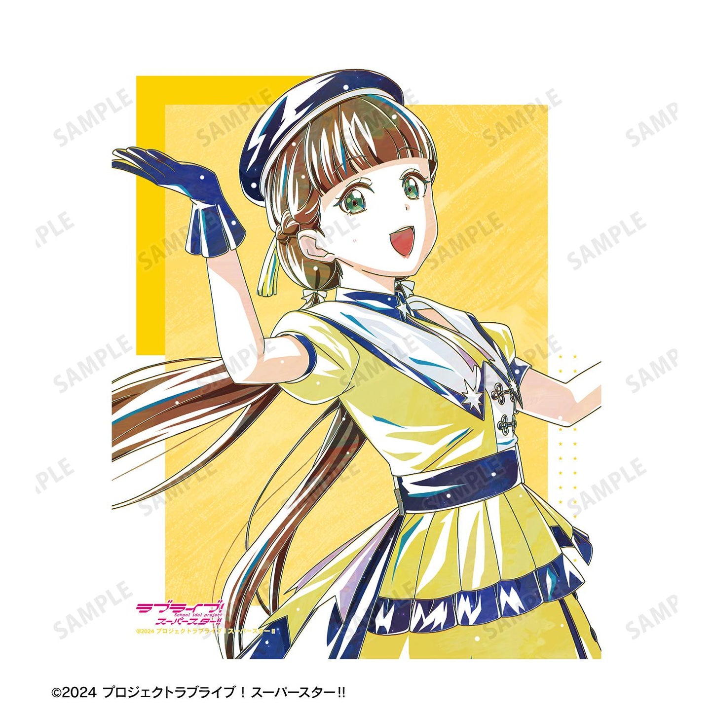 LoveLive! Superstar!! 新繪製 桜小路綺羅 Superstar!! ver. Ani-Art F3號畫布板