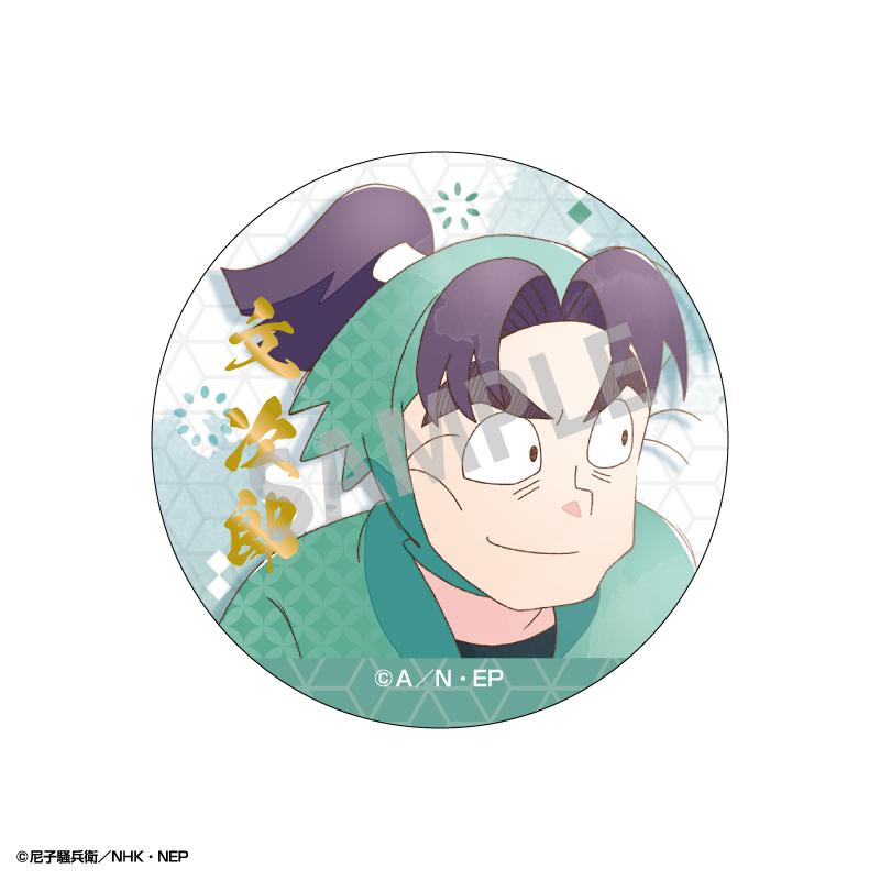 《忍者亂太郎》交易用燙金徽章/カミアニTOUCH2 【BOX/10個裝】共10款