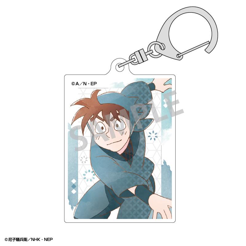 《忍者亂太郎》_隨機款亞克力鑰匙扣/カミアニTOUCH2 【BOX/10個裝】