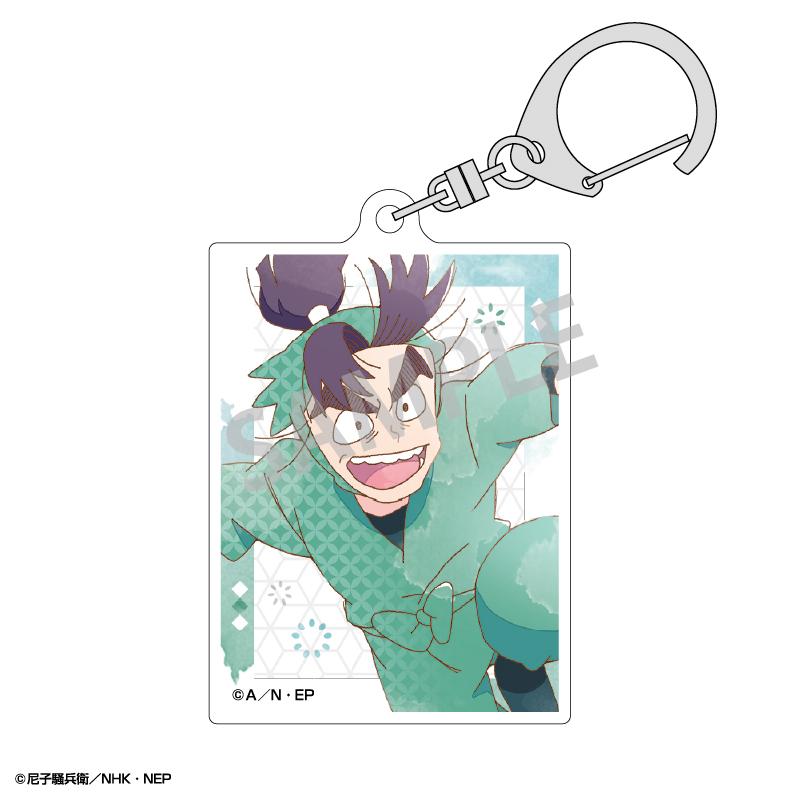 《忍者亂太郎》_隨機款亞克力鑰匙扣/カミアニTOUCH2 【BOX/10個裝】