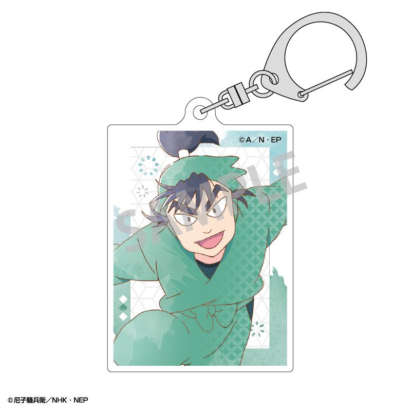 《忍者亂太郎》_隨機款亞克力鑰匙扣/カミアニTOUCH2 【BOX/10個裝】