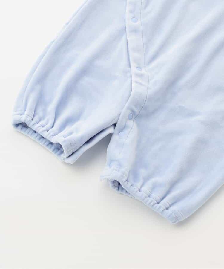 煙燻刺繡天鵝絨兩用連體衣