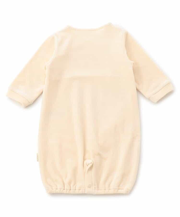 煙燻刺繡天鵝絨兩用連體衣