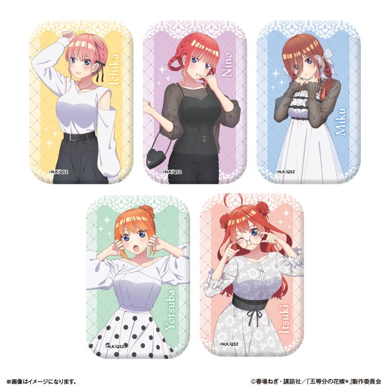 《五等分的新娘》*_豎立罐裝徽章 中野一花