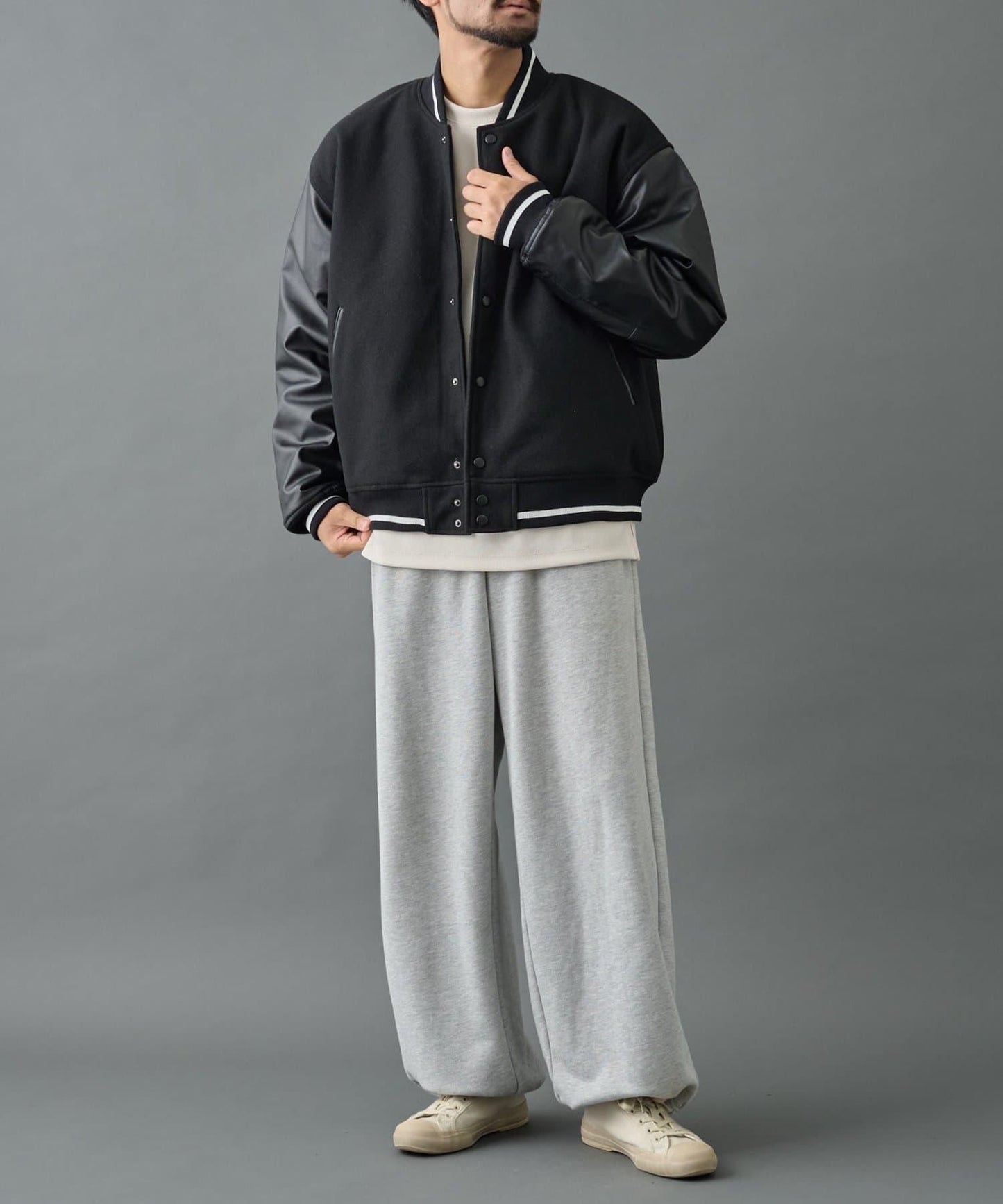 夾克呢料棒球服