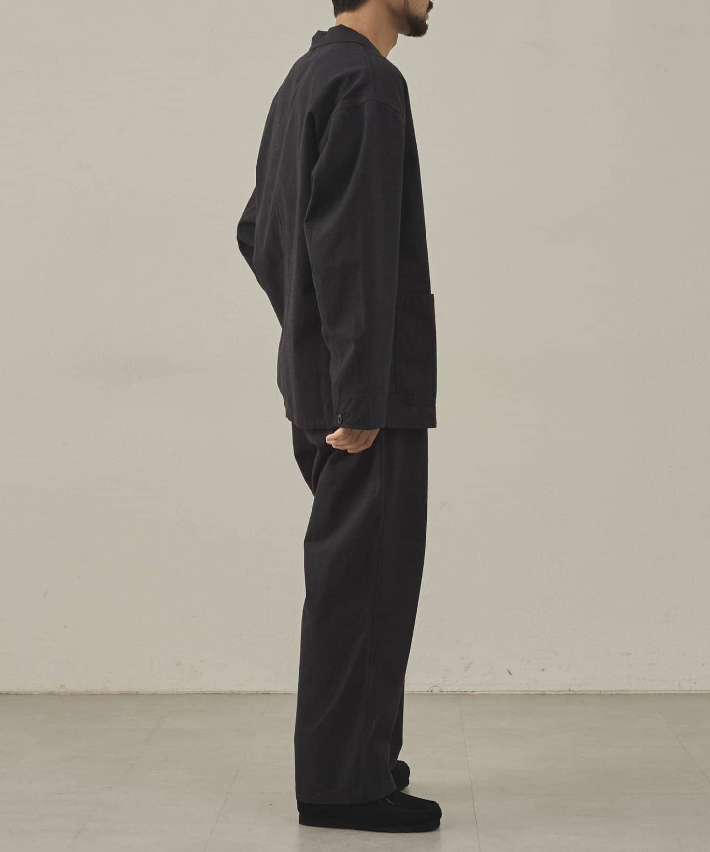 【paradigm】冬季亞麻休閒長褲U