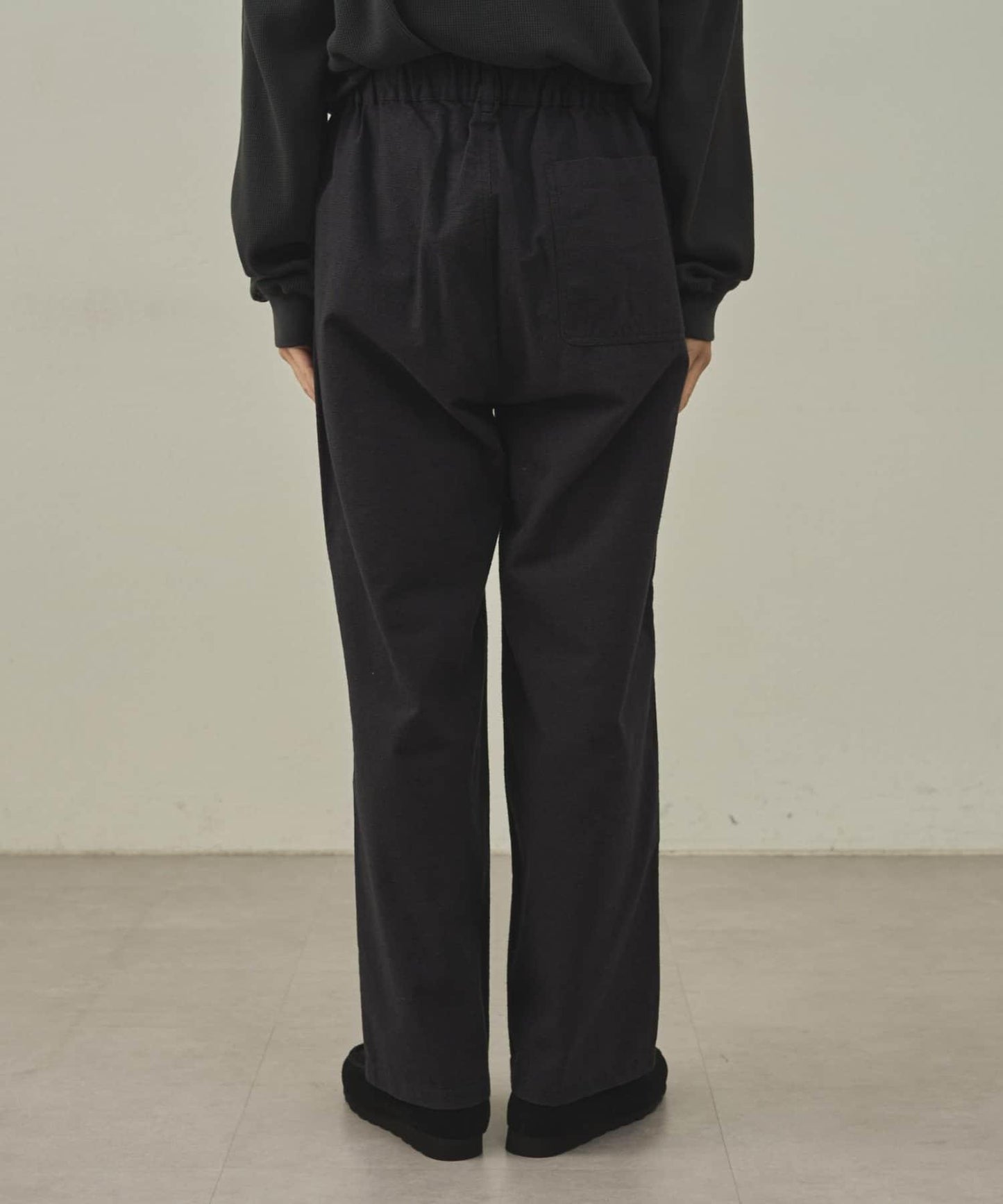 【paradigm】冬季亞麻休閒長褲U