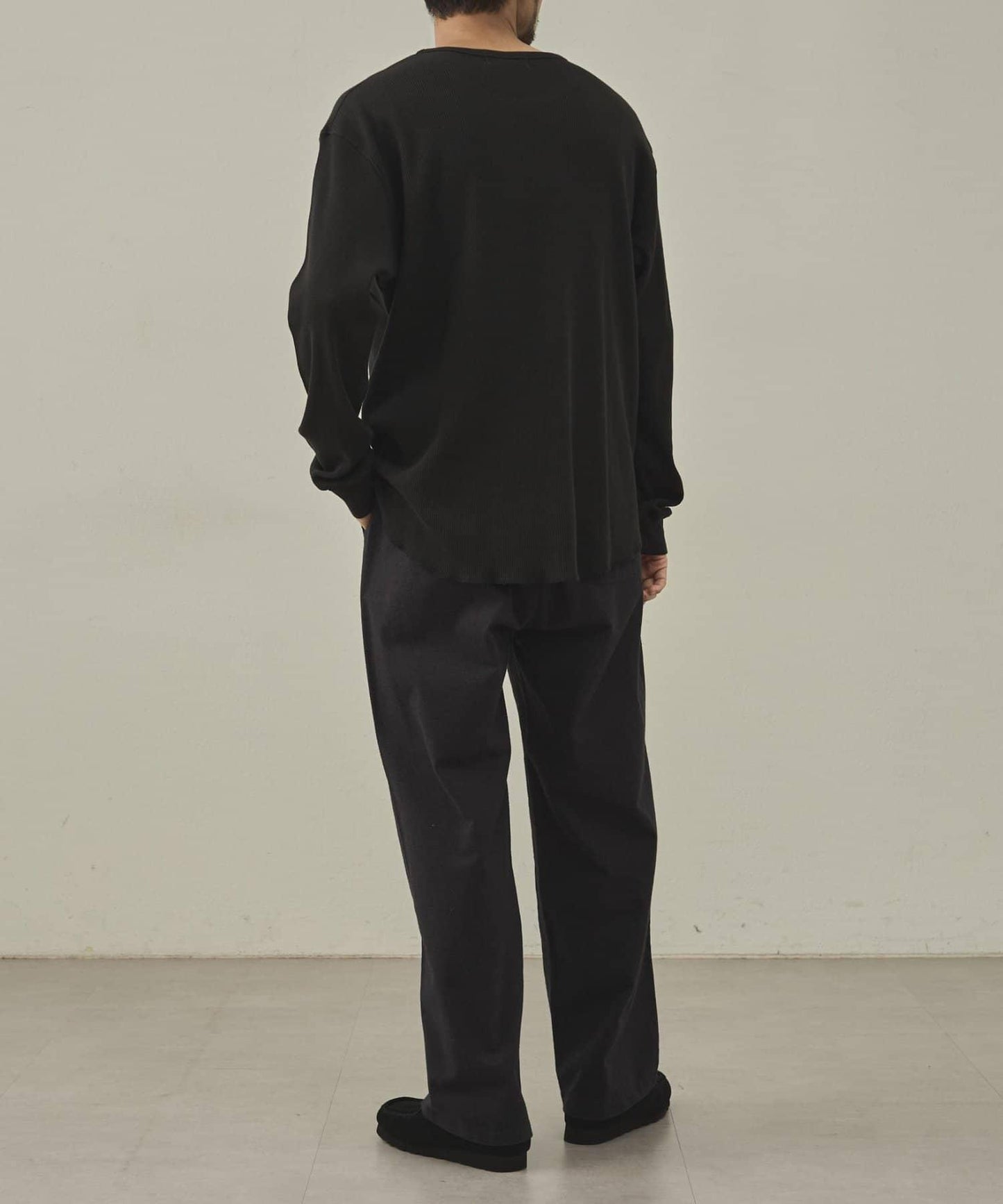 【paradigm】燃氣烤華夫格圓領長袖T恤