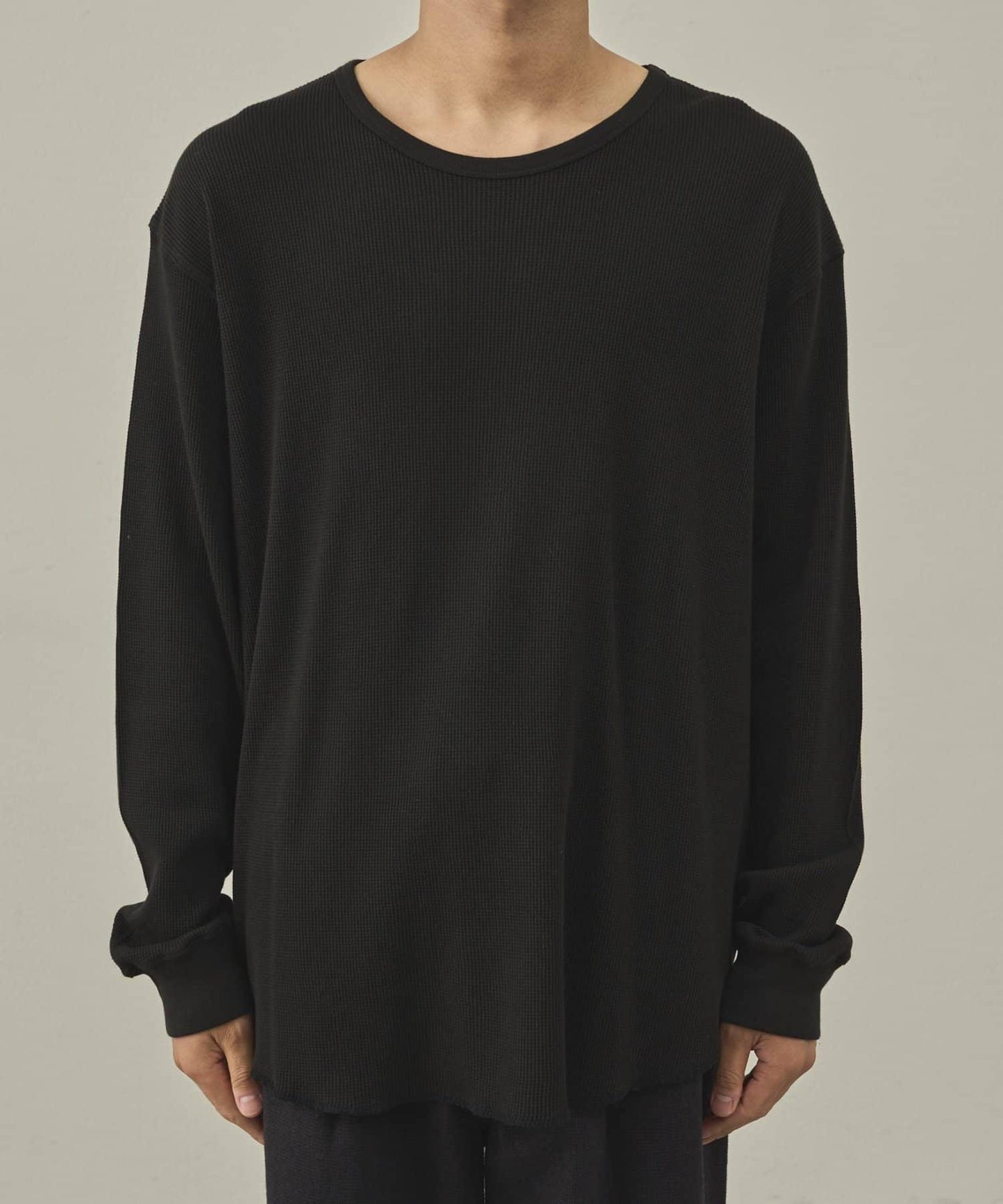 【paradigm】燃氣烤華夫格圓領長袖T恤