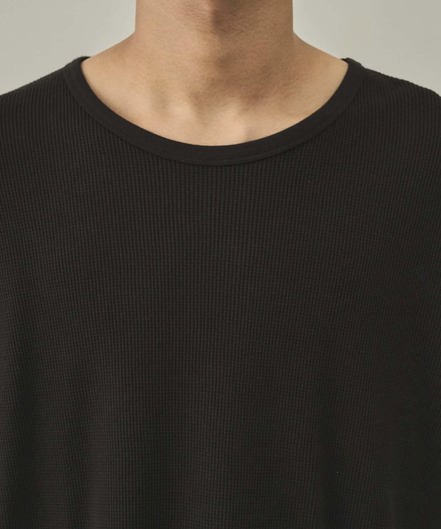 【paradigm】燃氣烤華夫格圓領長袖T恤