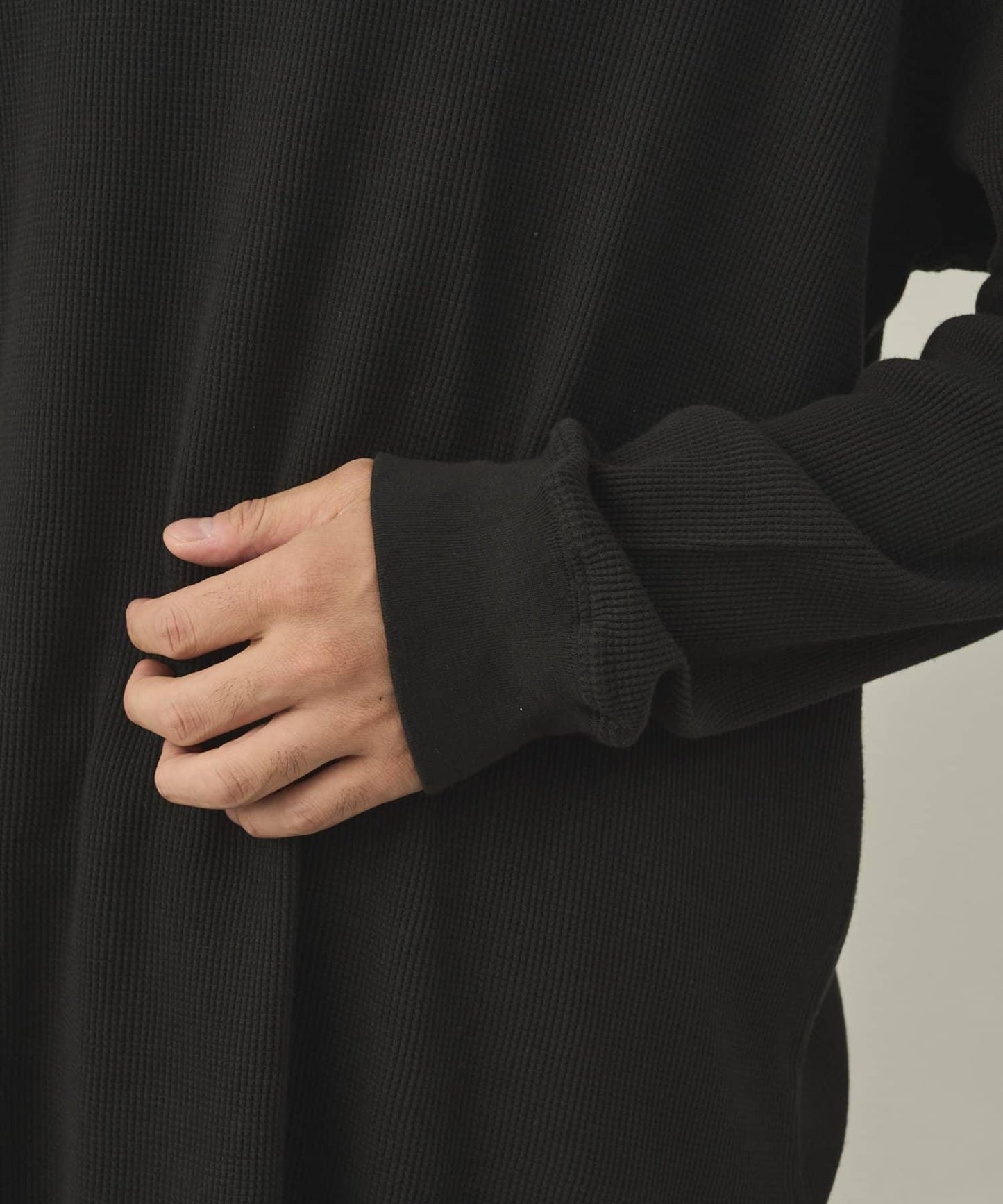 【paradigm】燃氣烤華夫格圓領長袖T恤