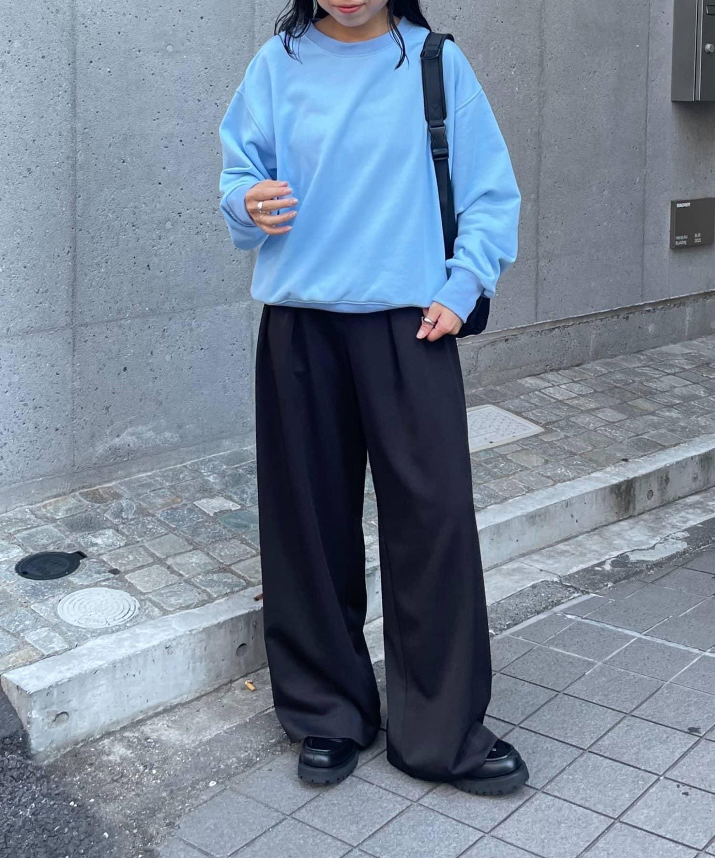 【LEI企畫/】衛衣袖部刺繡套頭衫