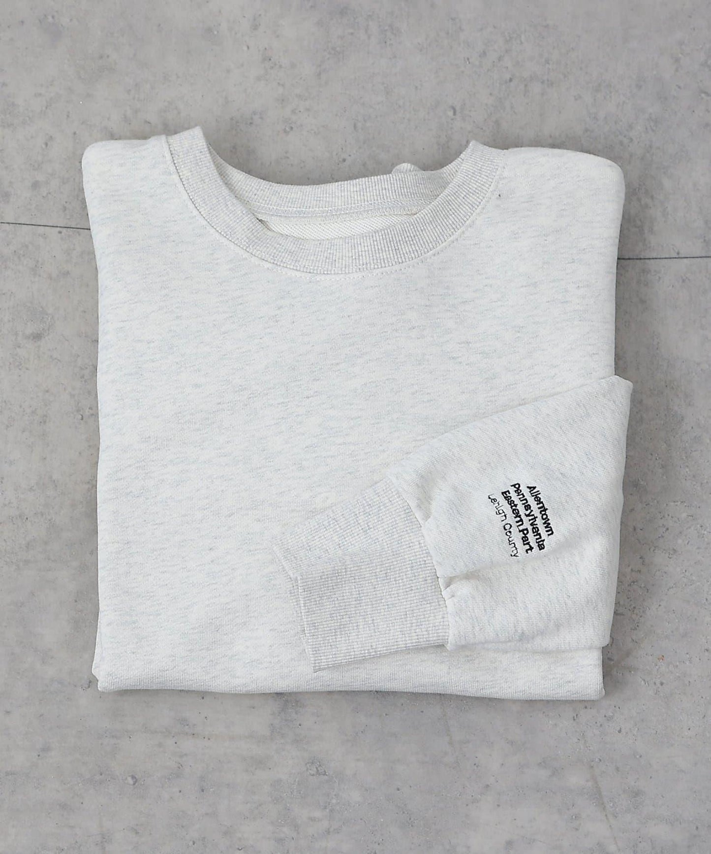 【LEI企畫/】衛衣袖部刺繡套頭衫