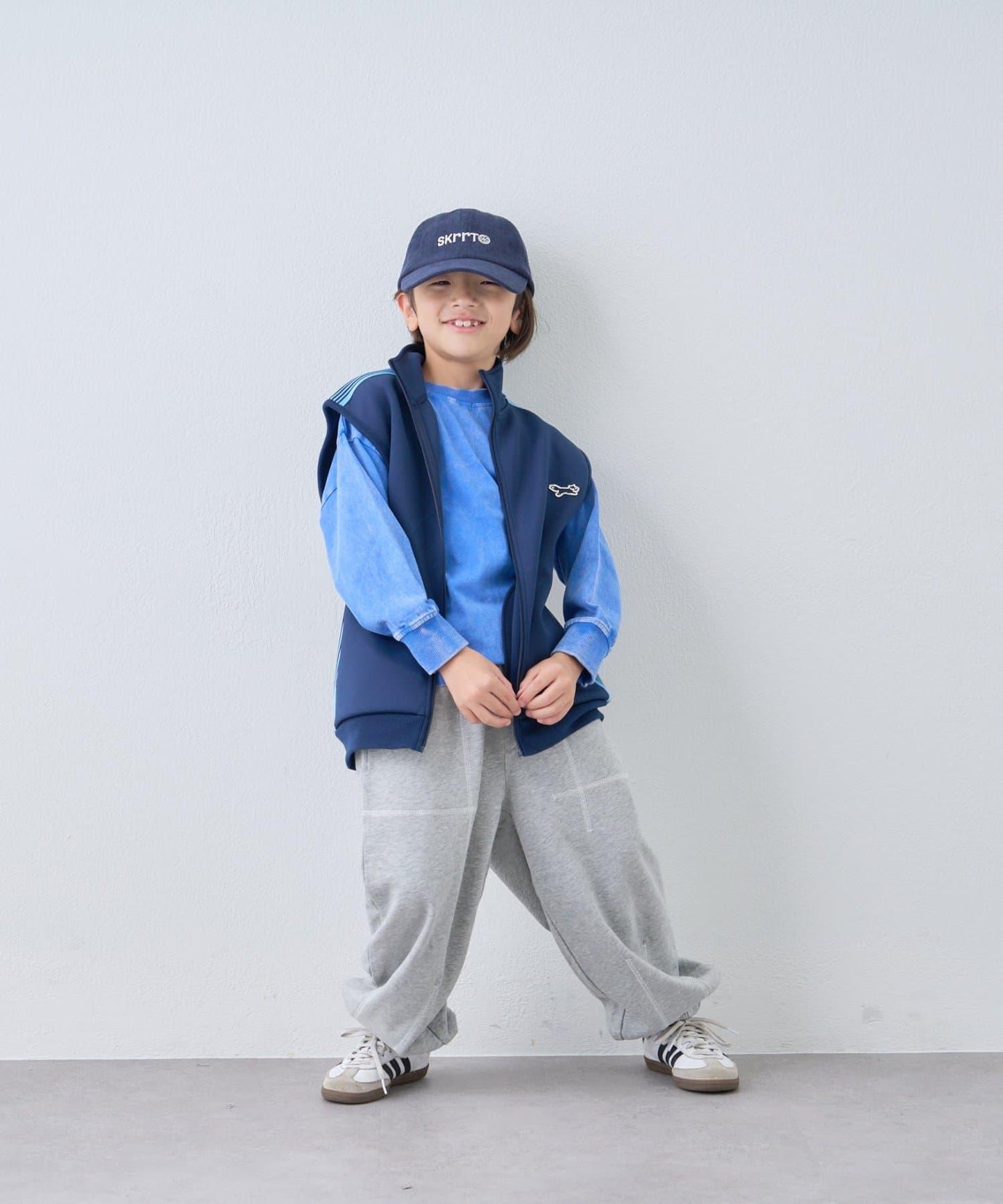 【KIDS】【FOX×TYPY】彈力運動夾克背心