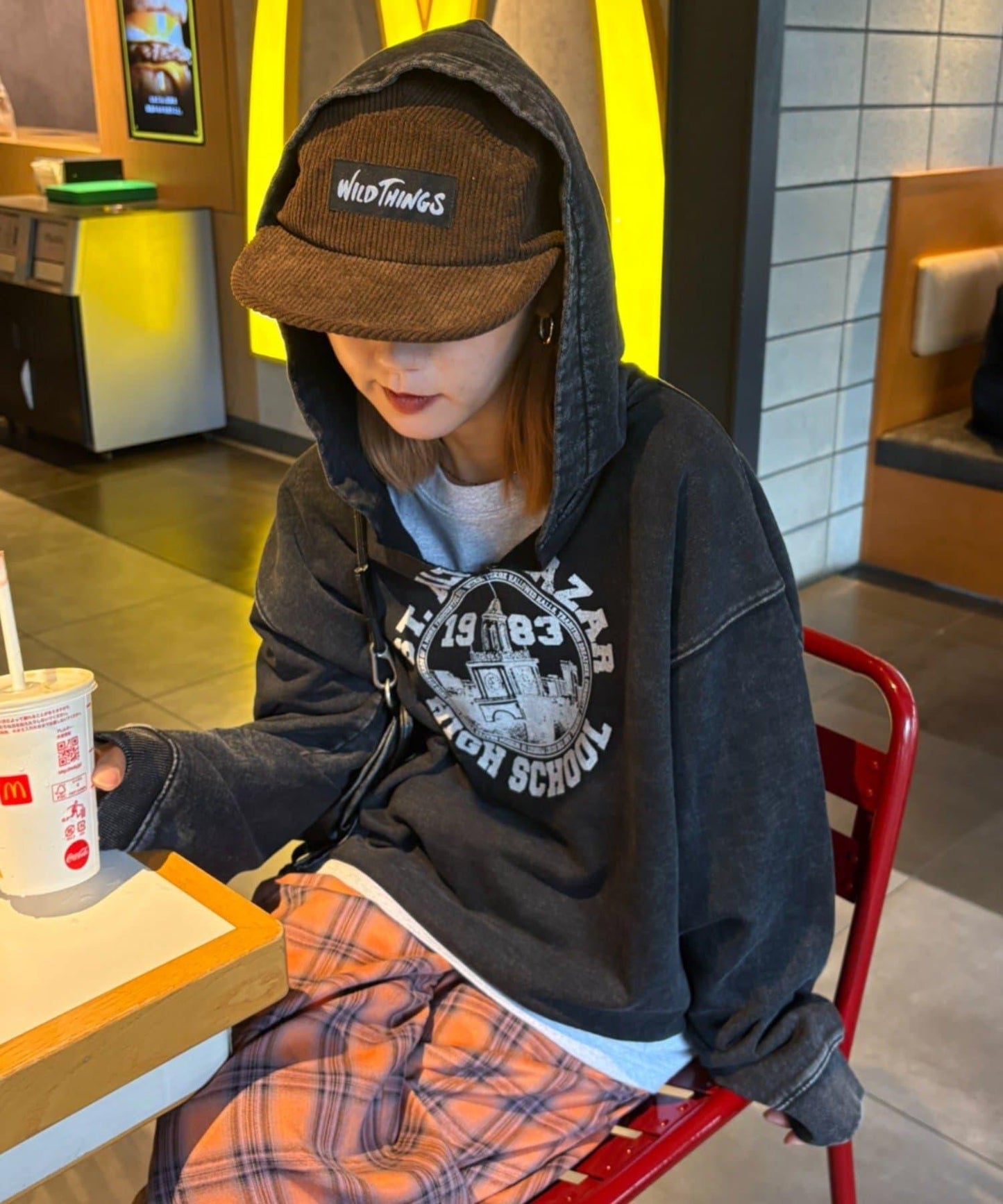 重磅工藝開領連帽衛衣