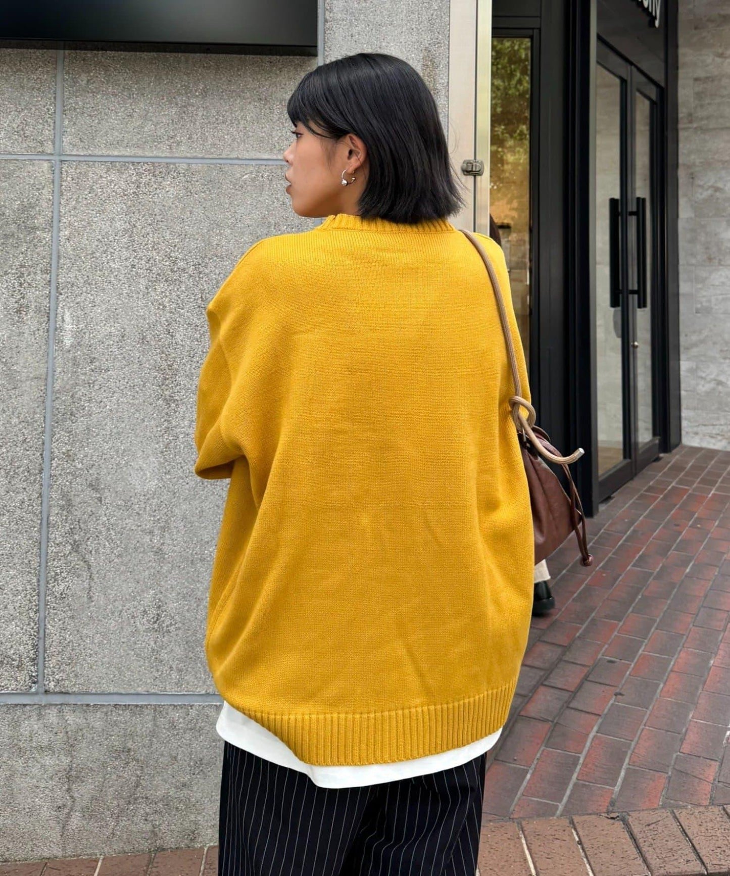 狗狗針織混合標誌提花毛衣