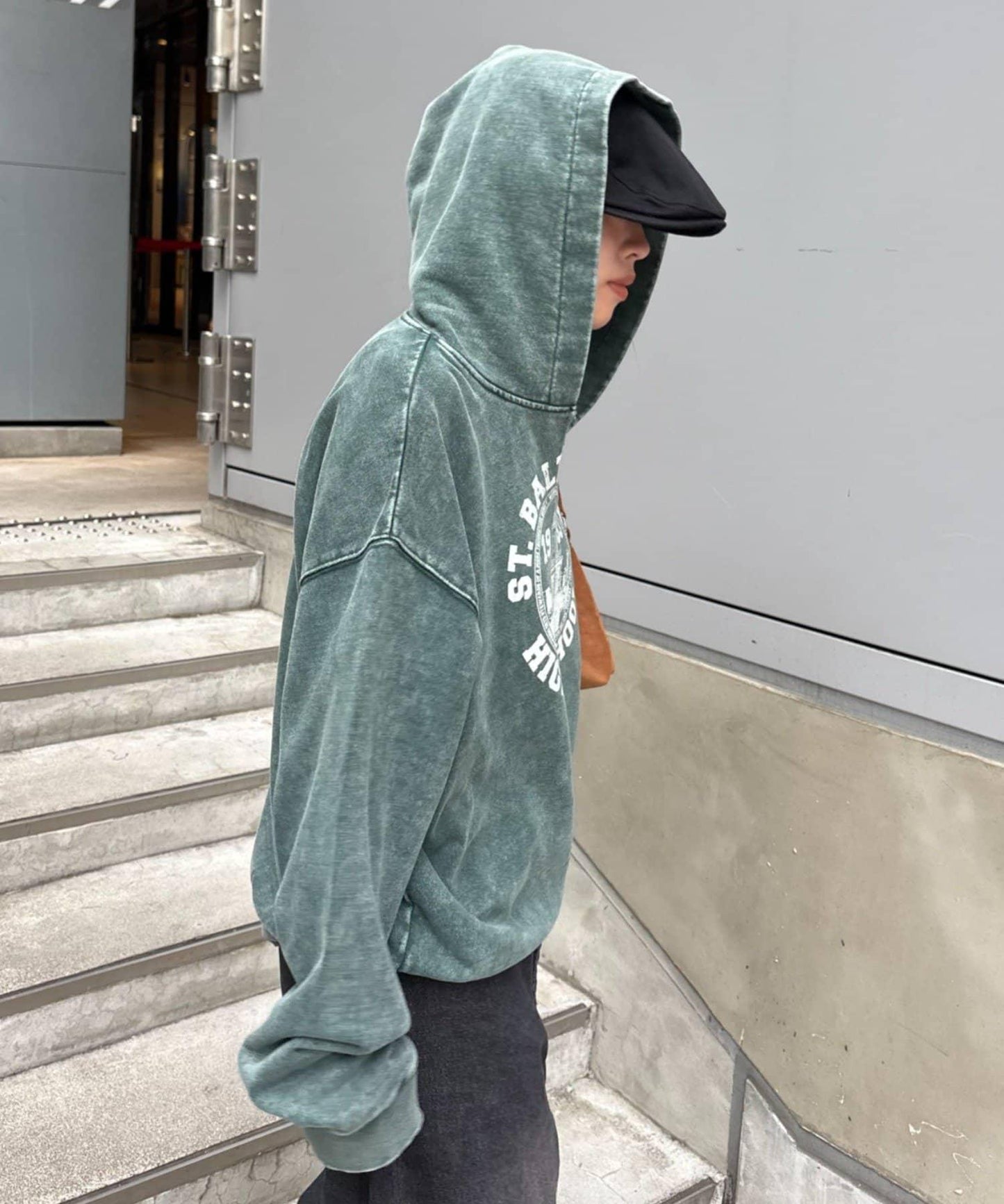 重磅工藝開領連帽衛衣