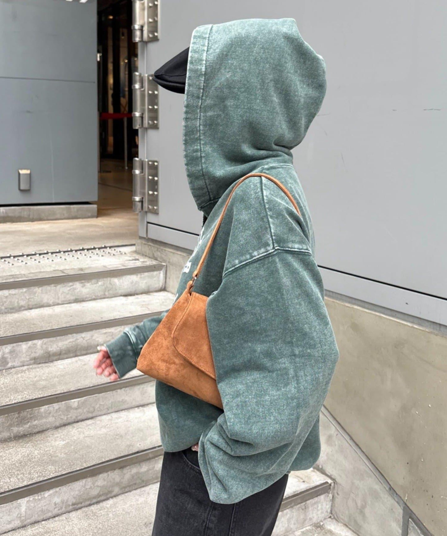 重磅工藝開領連帽衛衣