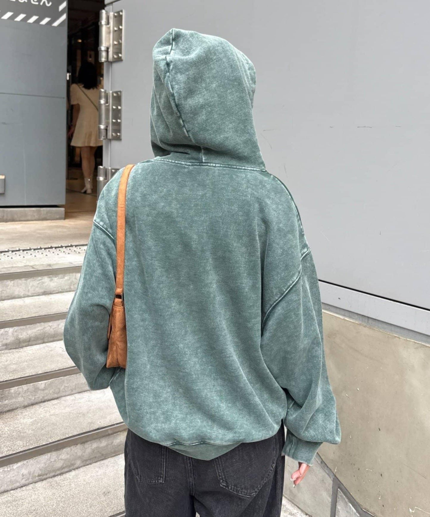重磅工藝開領連帽衛衣
