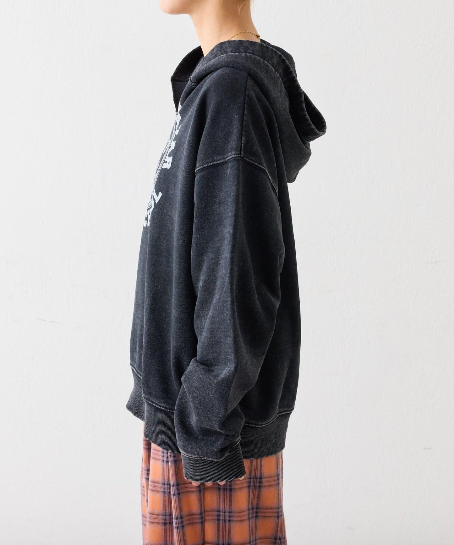 重磅工藝開領連帽衛衣