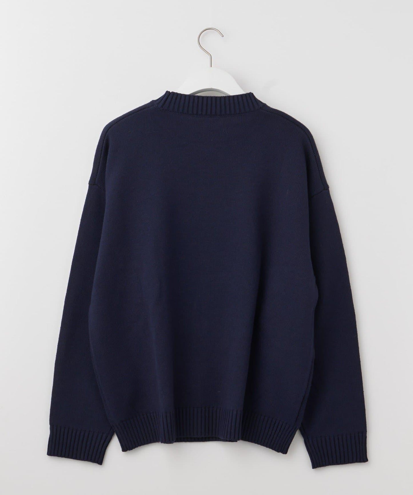 狗狗針織混合標誌提花毛衣