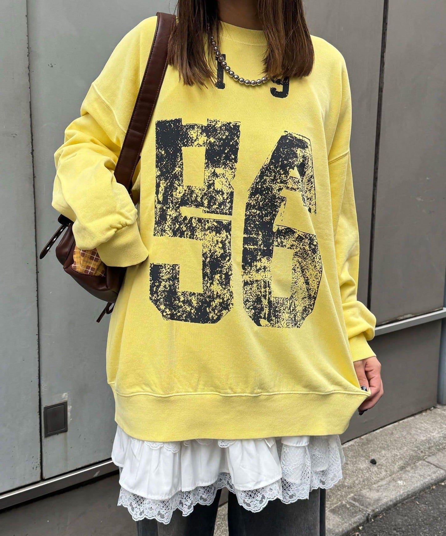 拼接印花水洗衛衣