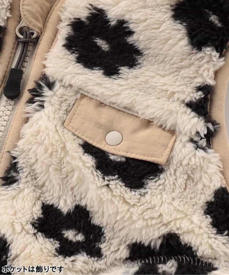 嬰兒仿羊羔絨馬甲