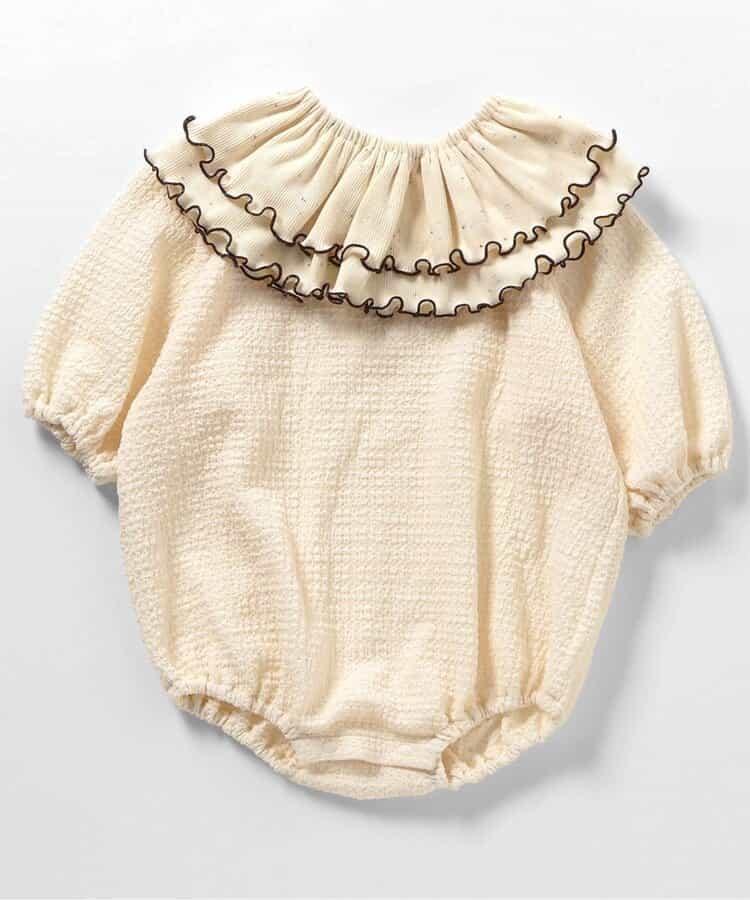 可拆卸領飾連體衣