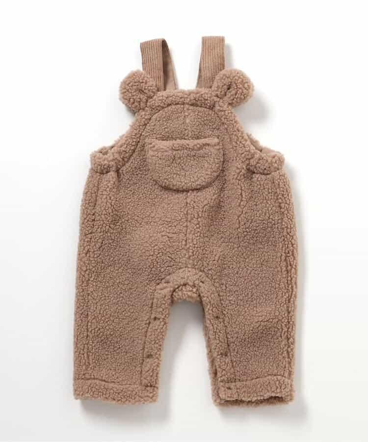 動物絨毛嬰兒連體褲