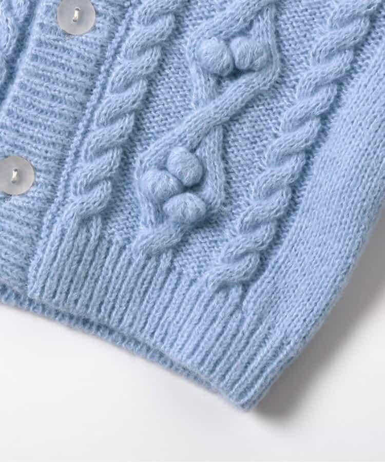 毛球針織嬰兒開衫_可機洗