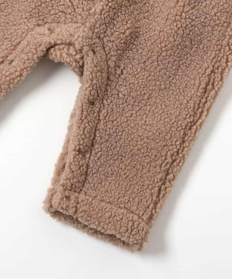 動物絨毛嬰兒連體褲