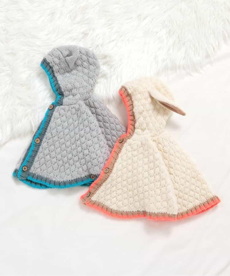 FUN!FAN!ANIMAL 凸起針織披肩