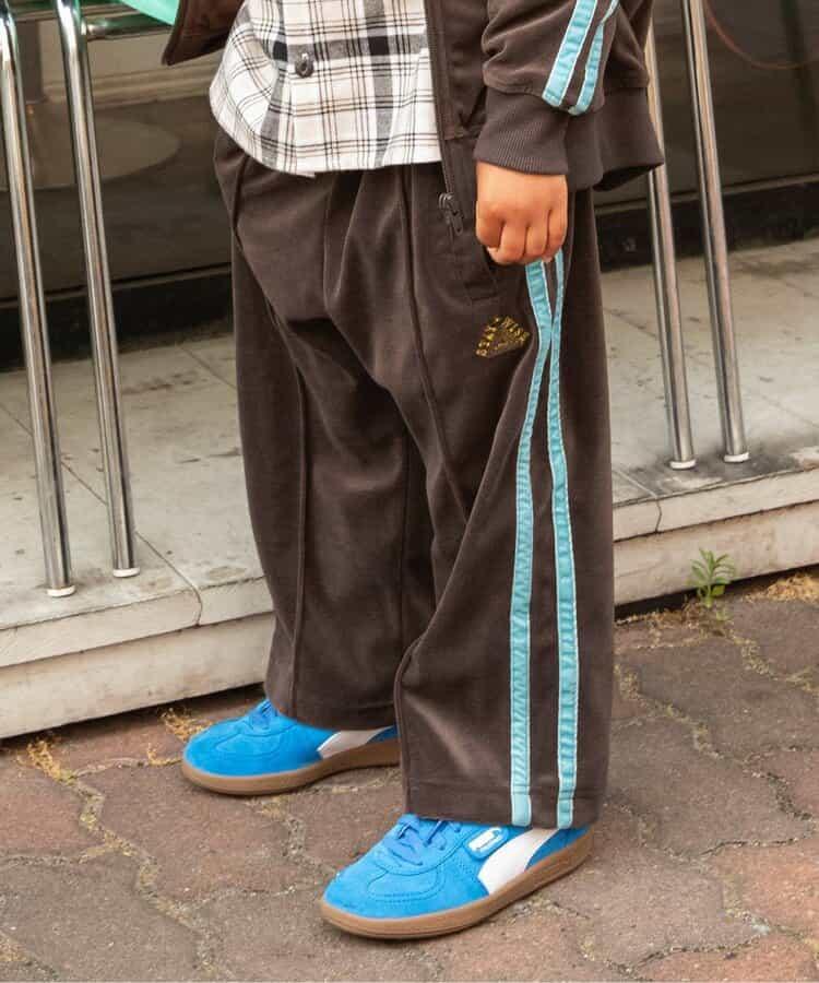 天鵝絨運動長褲(可成套搭配) 十分褲