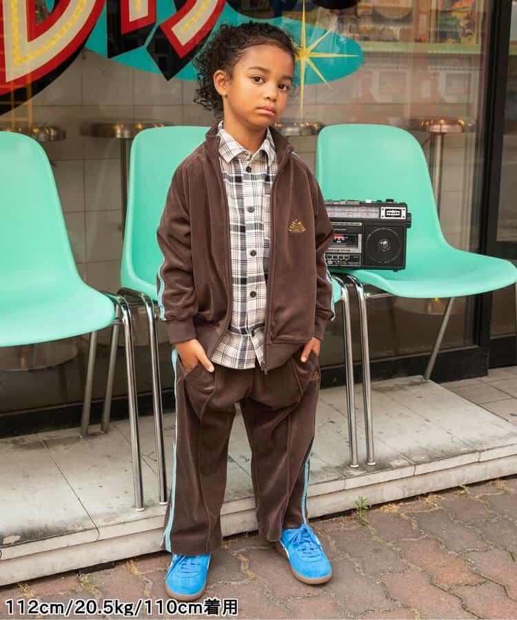 天鵝絨運動長褲(可成套搭配) 十分褲