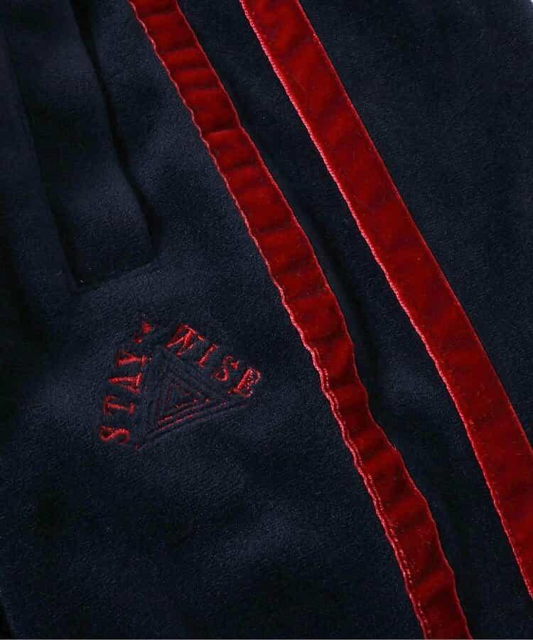 天鵝絨運動長褲(可成套搭配) 十分褲