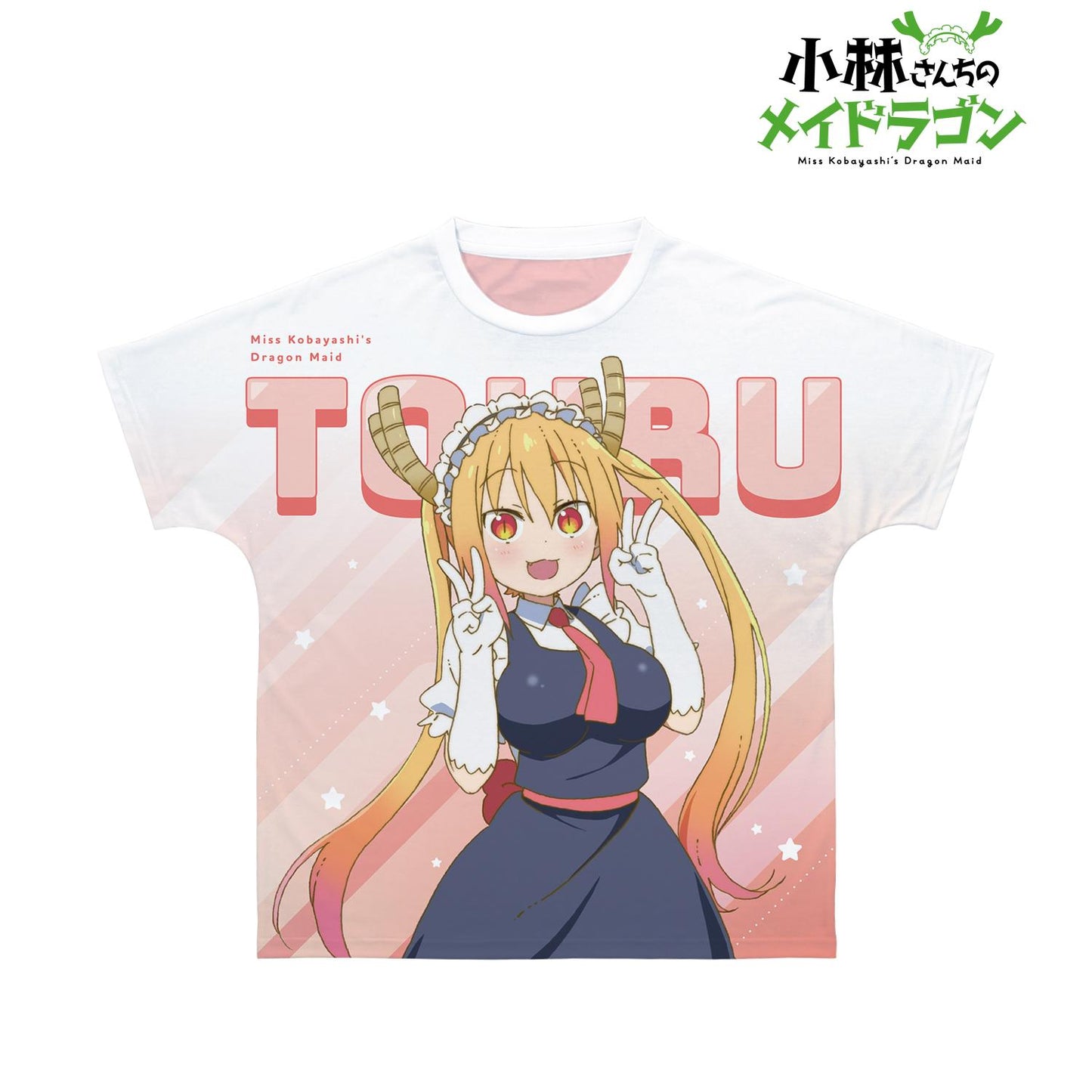 《小林家的龍女僕》_(尺碼/XXXL)_托爾 全幅印花男女通用T恤
