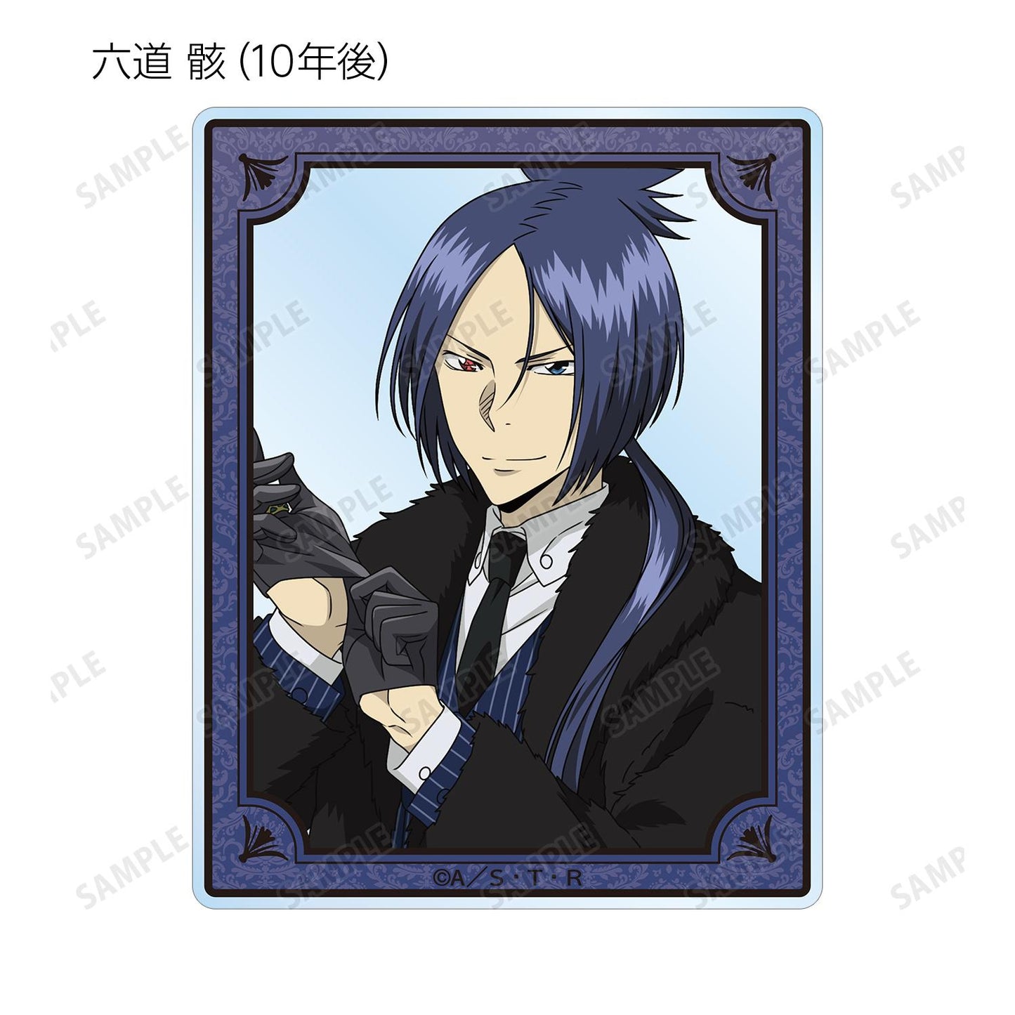 《家庭教師HITMAN REBORN!》全新繪製 毛皮大衣×西裝版 盒裝隨機亞克力卡片【全套BOX/10包入】