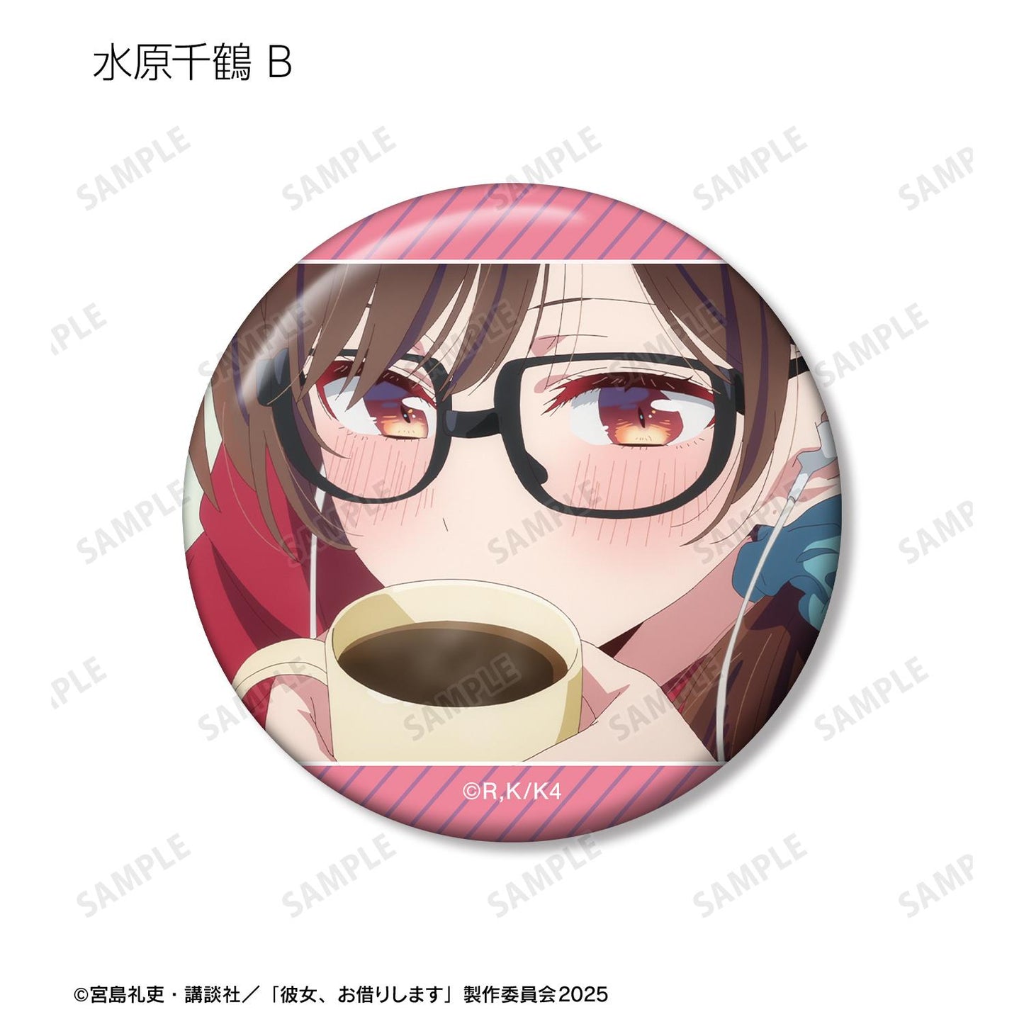 《租借女友》_隨機款 水原千鶴限定 場景寫真徽章(單位/盒)【全套BOX/10包入】