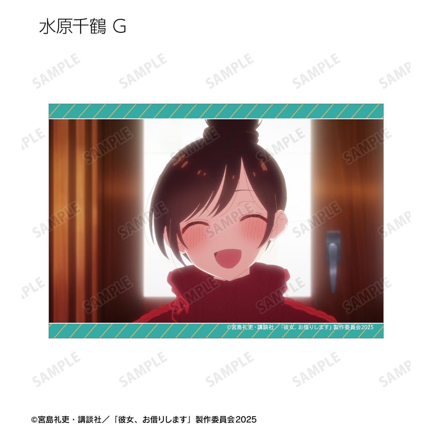 《租借女友》_隨機 水原千鶴限定 場景寫真明信片3枚套裝(單位/盒)【全套BOX/4包入】