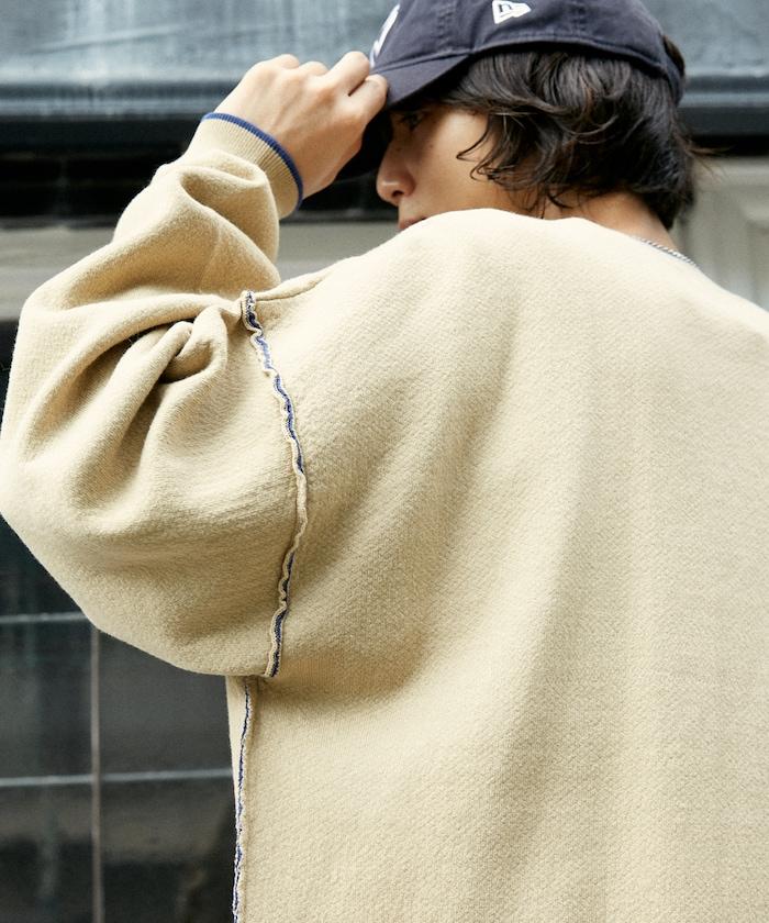 拼色針織開衫