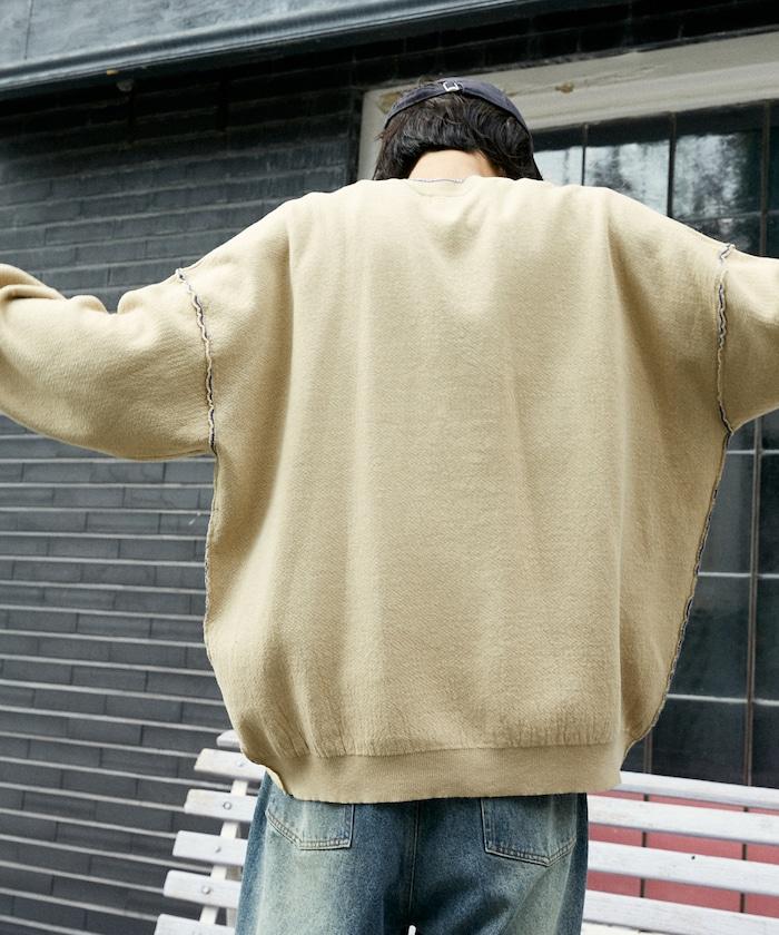 拼色針織開衫
