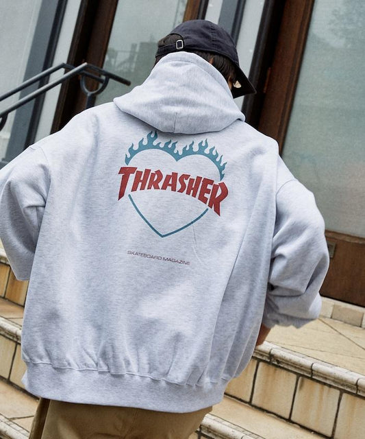 心形標誌拉鍊連帽衛衣【限定展開】