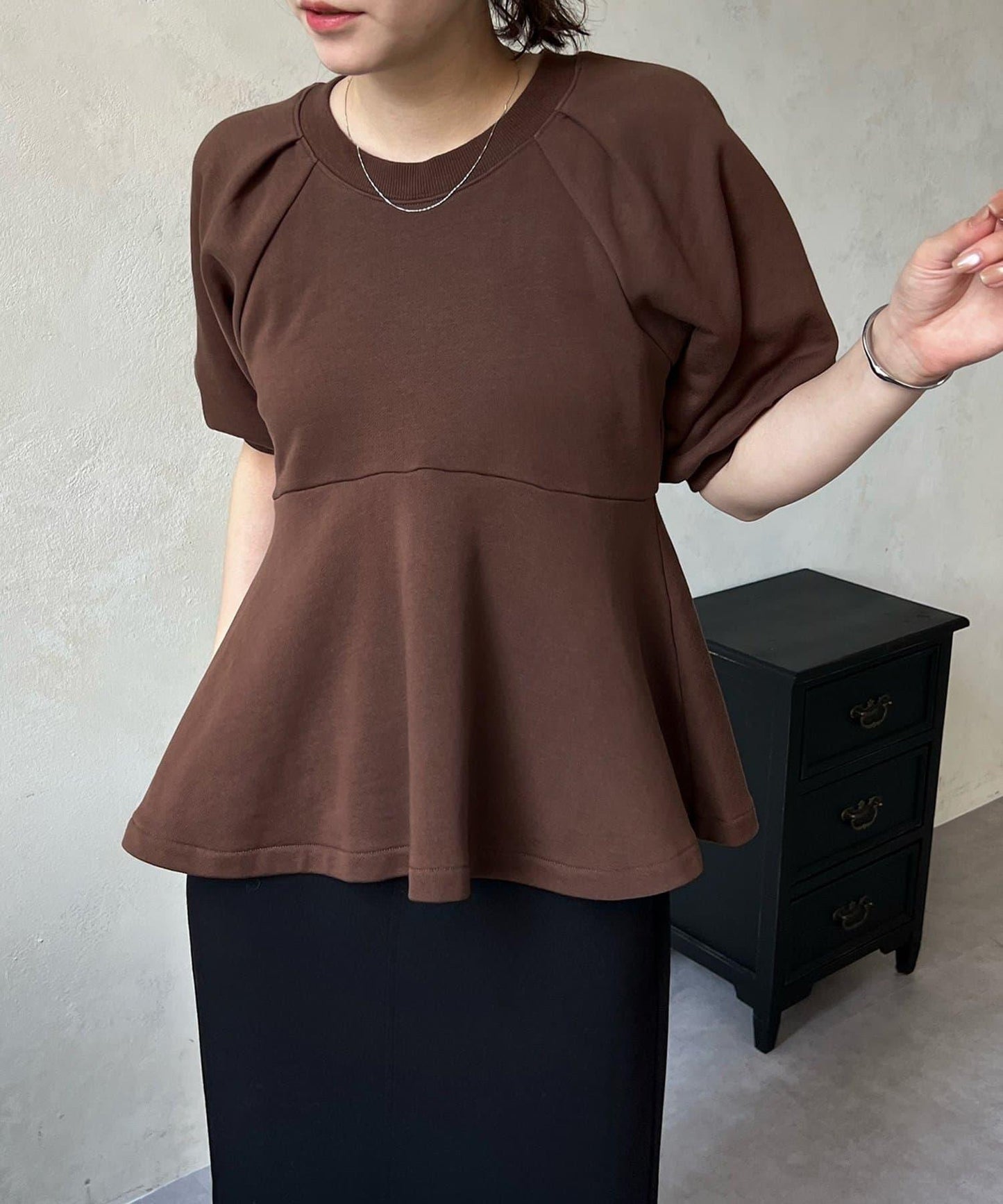 【CAPRICIEUX LE'MAGE】荷葉邊衛衣套頭衫