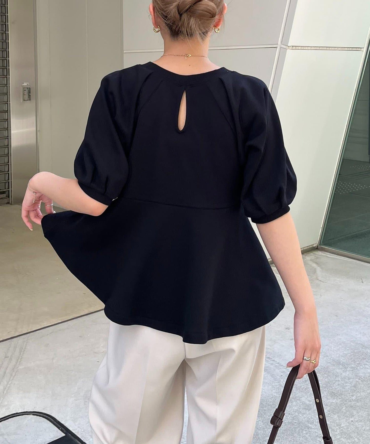 【CAPRICIEUX LE'MAGE】荷葉邊衛衣套頭衫