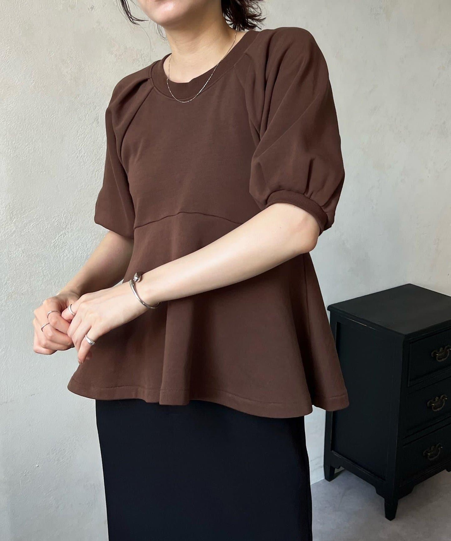 【CAPRICIEUX LE'MAGE】荷葉邊衛衣套頭衫