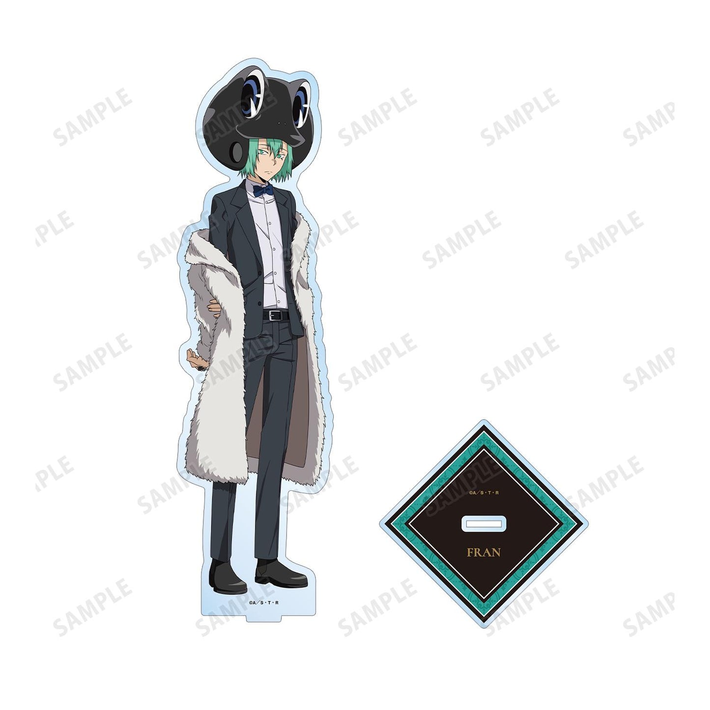 《家庭教師HITMAN REBORN!》全新繪製 弗蘭 毛皮大衣×西裝ver. 特大亞克力立牌