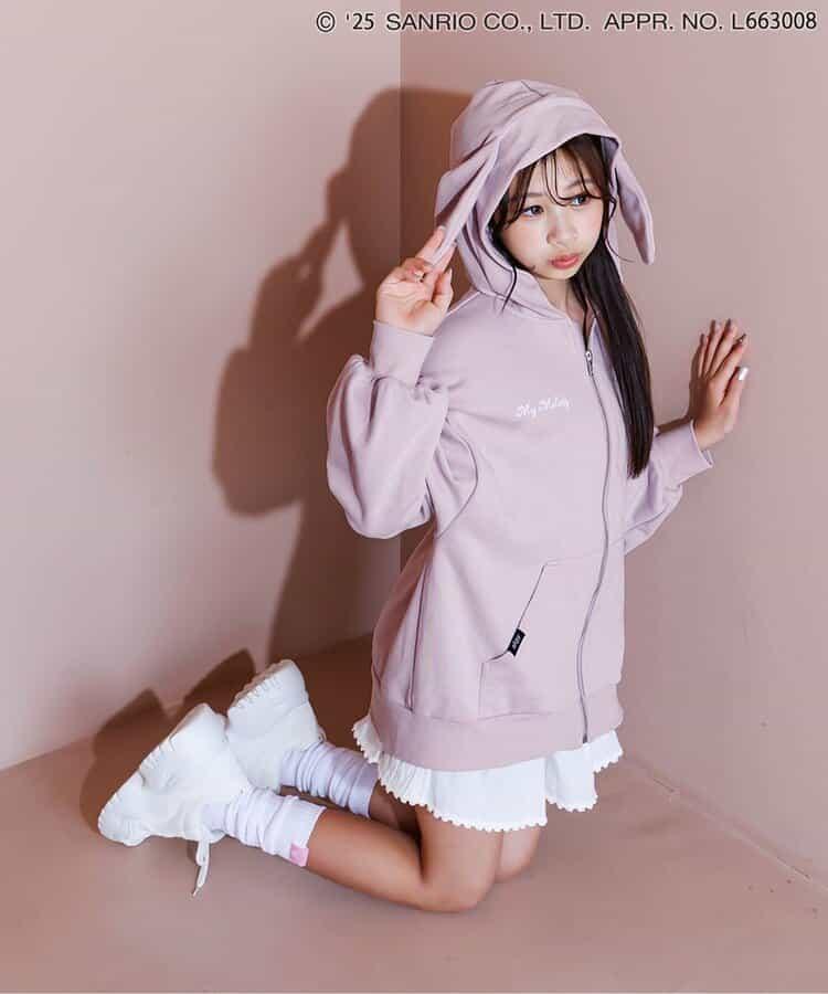 【《庫洛米》/美樂蒂】寬鬆連帽衛衣