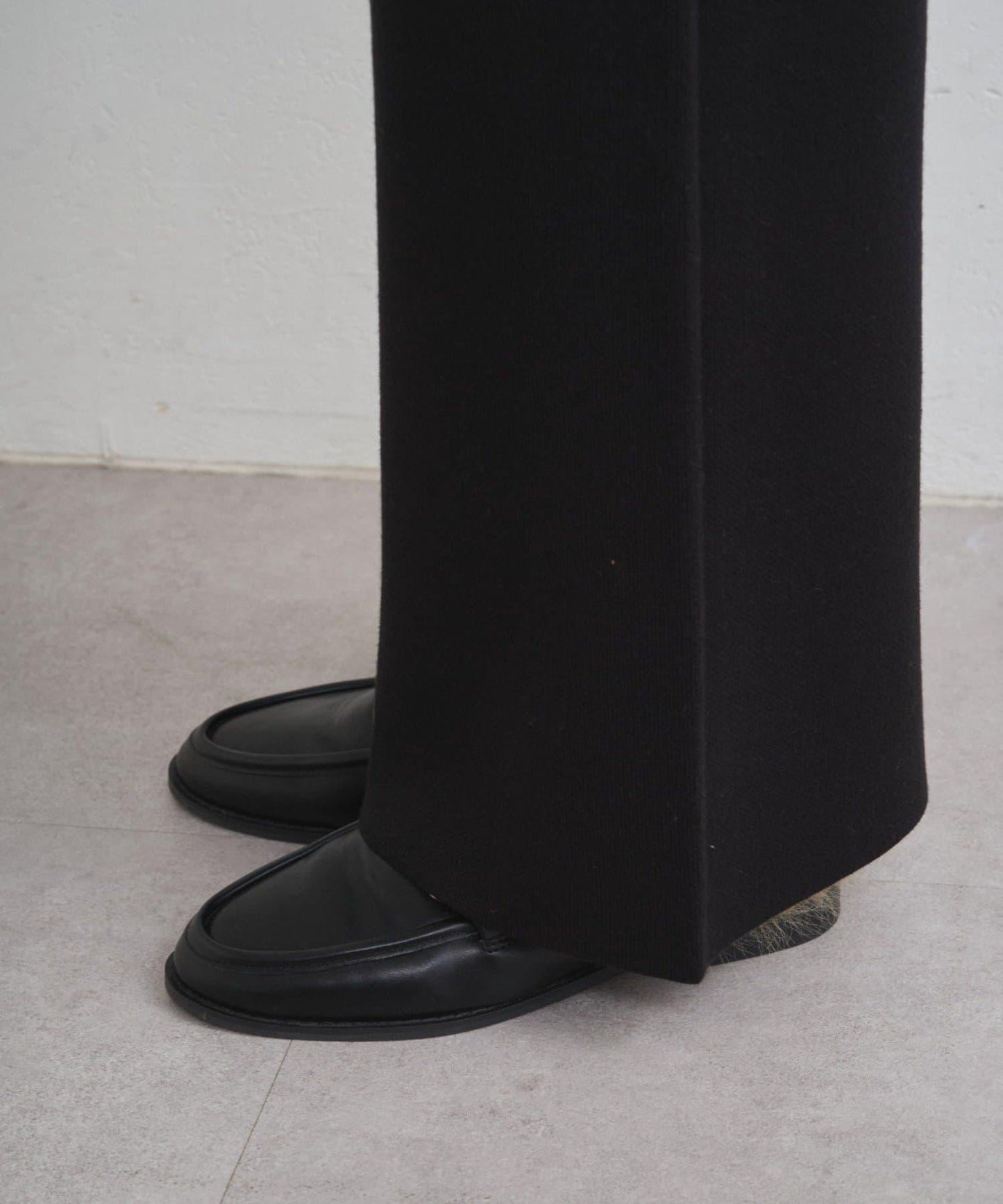 衛衣風針織長褲